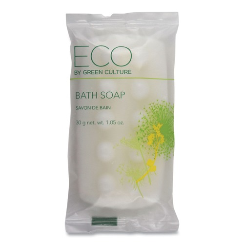 Hygiene Bar Soaps | Coffee Pro SP-EGC-BH 1.06 oz. Bath Massage Bar - Clean Scent (300/Carton) image number 0