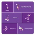 Floor Cleaners | Swiffer 77133 WetJet System 1.25 L Bottle Cleaning-Solution Refill - Blossom Breeze Scent (4/Carton) image number 4