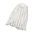 Mop Heads | Boardwalk BWK2024RCT #24 Cut-End Rayon Wet Mop Head - White (12/Carton) image number 10