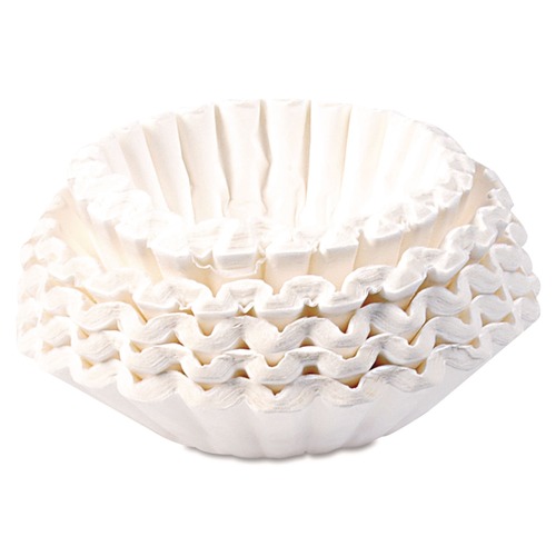 Coffee and Tea Filters | BUNN 20132.0000 12 Cup Size Flat Bottom Coffee Filters (250/Pack, 12 Packs/Carton) image number 0