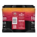 Coffee - Caffeinated | Folgers 2550030439 22.6 oz. Canister Black Silk Coffee image number 1
