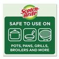 Grill Scrubbers | Scotch-Brite 84 Stainless Steel Scrubber - Silver (12/Carton) image number 5
