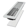 Air Vent & Register Products | Deflecto RFILT4/12 4 in. x 12 in. x 0.1 in. Electrostatic Register Filter - White (12/Pack) image number 1