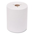 Perforated Roll & Hand Towels | Tork 8634550 8 in. x 450 ft. Advanced Notched Hand Towel Roll - White (12 Rolls/Carton) image number 0