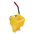 Buckets & Wringers | Rubbermaid Commercial 2064915 WaveBrake 2.0 Plastic Side-Press Wringer - Yellow image number 0