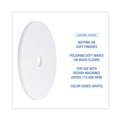 Floor Pads-Cleaning, Buffing & Polishing | Boardwalk BWK4020WHI 20 in. Diameter Polishing Floor Pads - White (5/Carton) image number 4