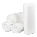 Low-Density Trash Bags | Pitt Plastics PCRL4046SHN 40 Gallon 1.35 mil 40 in. x 46 in. Eco Strong Plus Can Liners - Natural (100/Carton) image number 0