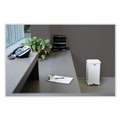 Waste Receptacles | Rubbermaid Commercial FGST24EPLWH 13 gal. Defenders Heavy-Duty Steel Step Can - White image number 3