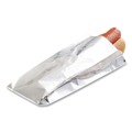 Food & Utility Bags | Bagcraft 300456 3.5 in. x 8.5 in. Foil Single-Serve Bags - Silver (1000/Carton) image number 2