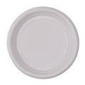 Plates | Boardwalk BWKPLTHIPS9WH 9 in. Diameter Hi-Impact Plastic Dinnerware Plate - White (500/Carton) image number 5