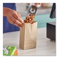 Grocery Bags | Ross & Wallace Paper Products 100301500PK/BL 3.5 in. x 2.25 in. x 6.63 in. #1 Size Grocery Paper Bags - Kraft (500/Bundle) image number 3