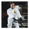 Cleaning Cloths & Wipes | Ansell KCC 44313 A40 Elastic-Cuff and Ankles Coveralls - Large, White (25/Carton) image number 3