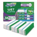 Floor Dusters & Accessories | Swiffer 80333673 10 x 8 Wet Refill Cloths - White/Lavender Vanilla and Comfort (36/Carton) image number 5
