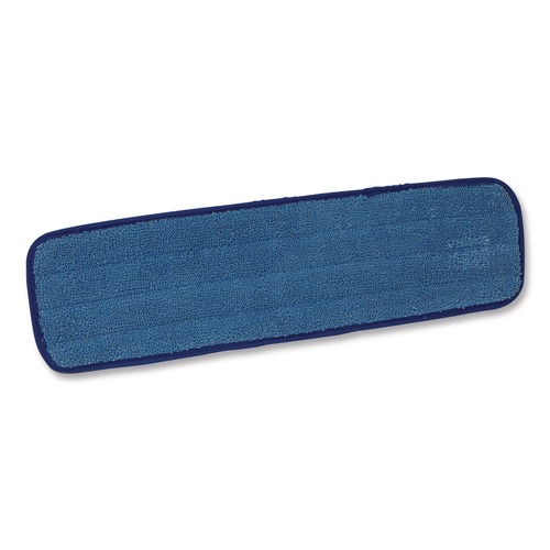 Mop Heads | Nexstep Commercial Products 96964-12 MaxiPlus Microfiber Pads, 18-in, Blue image number 0