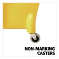 Buckets & Wringers | Rubbermaid Commercial FG738000YEL Tandem 31 Quart Reverse Mop Bucket/Wringer Combo - Yellow image number 4