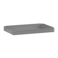 Carts | Tennsco SC-2436 24 in. x 36 in. x 32 in. 500 lbs. Capacity 2-Shelf Metal Cart - Gray image number 1