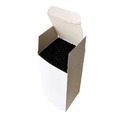 Straws/Stems/Sticks | Boardwalk BWKGSTW775BK 7.75 in. Wrapped Giant Polypropylene Straws - Black (7200/Carton) image number 1