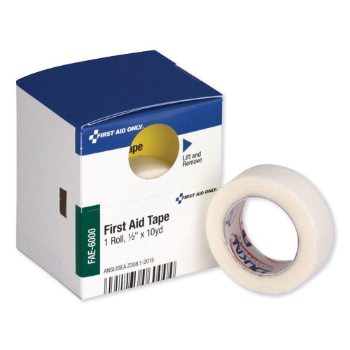 Bandages | First Aid Only FAE-6000 0.5 in. x 10 yards Paper First Aid Tape - White image number 0