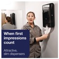 Towel Dispensers | Tork 553028 Xpress 11.9 in. x 4 in. x 17.5 in. H2 Multifold Hand Towel Dispenser - Black image number 2