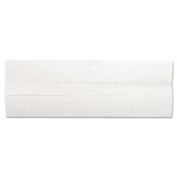 General Supply 8115 1-Ply 10.13 in. x 11 in. C-Fold Towels - White (200/Pack, 12 Packs/Carton)