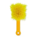Brushes | Rubbermaid Commercial FG9B2900YEL 8 in. Brush 8 in. Gray Plastic Handle Long Handle Scrub - Yellow Synthetic Bristles (6/Carton) image number 3