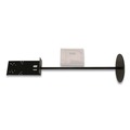 Hand Sanitizer Accessories | GN1 1024684-01BA 12 in. x 48 in. Hand Sanitizer Stand - Black image number 3