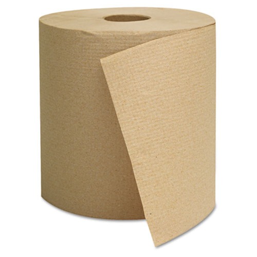 Perforated Roll & Hand Towels | GEN G1825 800 ft. 1 Ply Hardwound Towels - Brown (6/Carton) image number 0