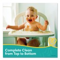 Hand Sanitizing Wipes | Pampers 75536 1-Ply Baby Fresh 7 in. x 6.8 in. Complete Clean Baby Wipes - White (8/Carton) image number 5