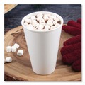 Perforated Roll & Hand Towels | SOLO DWTG16W Thermoguard 16 oz. Insulated Paper Hot Cups - White Sustainable Forest Design (30/Pack) image number 4