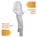 Cleaning Cloths & Wipes | Ansell KCC 46006 A30 Breathable Splash and Particle Protection Coveralls - Triple Extra Large, White (21/Carton) image number 2