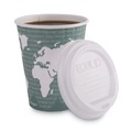 Cups | Eco-Products EP-BNHC12-WD 12 oz. World Art Renewable and Compostable Insulated Hot Cups (600/Carton) image number 6