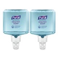 Soap Refills | PURELL 7785-02 1200 ml Fragrance-Free CLEAN RELEASE Technology (CRT) HEALTHY SOAP High Performance Foam for ES8 Dispensers (2/Carton) image number 0