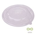 Food Containers & Lids | Eco-Products EP-SBLID Salad Bowl Lid for 24, 32, 48 oz. Bowls - Clear (300/Carton) image number 5