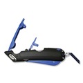 Knives & Multi-Purpose Tools | Cosco 091524 Easycut 6 in. Plastic Handle Self-Retracting Cutter with Safety-Tip Blade Holster and Lanyard - Black/Blue image number 1