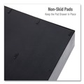 Perforated Roll & Hand Towels | Mind Reader TRY6PC-BLK 14 in. x 12.25 in. x 4.75 in. 2-Tier 6-Drawer Single Serve Coffee Pod Drawer - Black image number 3