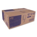 Perforated Roll & Hand Towels | Tork 121202 Advanced 2-Ply 8.5 in. x 11.8 in. Centerfeed Hand Towels - White (6/Carton) image number 4