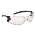 Eye Protection | MCR Safety BD110PF Backdraft Anti-Fog Clear Glasses - Clear/Black image number 1