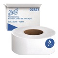 Toilet Tissues | Scott 07827 Essential 3.55 in. x 2000 ft. 2-Ply Septic Safe JRT Extra Long Bathroom Tissue - White (6 Rolls/Carton) image number 1