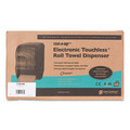 Towel Dispensers | San Jamar T1390TBK 11.75 in. x 9 in. x 15.5 in. Electronic Touchless Roll Towel Dispenser - Black Pearl image number 4