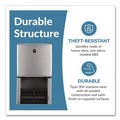 Toilet Tissue Dispensers | Bobrick B-4288 ConturaSeries 6.08 in. x 5.94 in. x 11 in. Two-Roll Tissue Dispenser - Stainless Steel image number 3