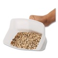 Scoops | Rubbermaid Commercial FG288500WHT Bouncer 64 oz. Bar/Utility Scoop - White image number 3