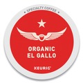 Coffee - Caffeinated | Keurig 5000371867 Light Roast Coffee K-Cups - El Gallo Organic (20/Box) image number 0