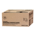 Cleaning Cloths & Wipes | Boardwalk 3282 1-Ply 12 in. x 21 in. Antimicrobial Foodservice Wipers - Red/White (150/Carton) image number 3