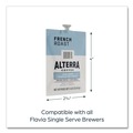 Coffee - Caffeinated | FLAVIA 48010 0.32 oz. Pouch Alterra Coffee Freshpack - French Roast (100/Carton) image number 6