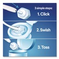Toilet Brushes | Clorox CLO31620 ToiletWand Disinfecting Refill Heads - Blue/White (6 Packs/Carton) image number 6