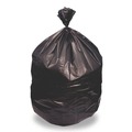 Low-Density Trash Bags | Heritage H9250AK 46 in. x 50 in. 60 gal. 1.5 mil Linear Low Density Stock Trash Bags - Black (100/Carton) image number 0