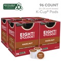 Coffee - Caffeinated | Eight O'Clock 5000359069 Coffee K-Cups - Hazelnut (96/Carton) image number 4