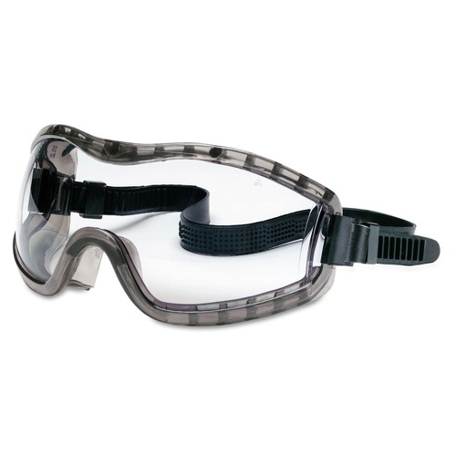 Eye Protection | MCR Safety 2310AF Stryker Chemical Protection Safety Goggles - Black Frame image number 0