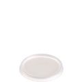 Cup Lids | Dart 6JLNV Non-Vented Cup Lids for 6 oz. Cups and 2-4 oz. Food Containers - Translucent (1000/Carton) image number 1