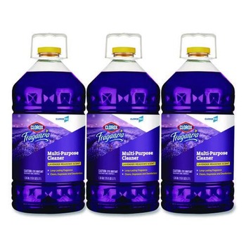 Clorox 60614CT 175 oz. Bottle CloroxPro Fraganzia Multi-Purpose Cleaner - Lavender Meadows Scent (3/Carton)